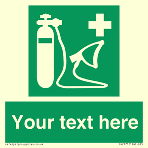 Custom Oxygen resuscitator